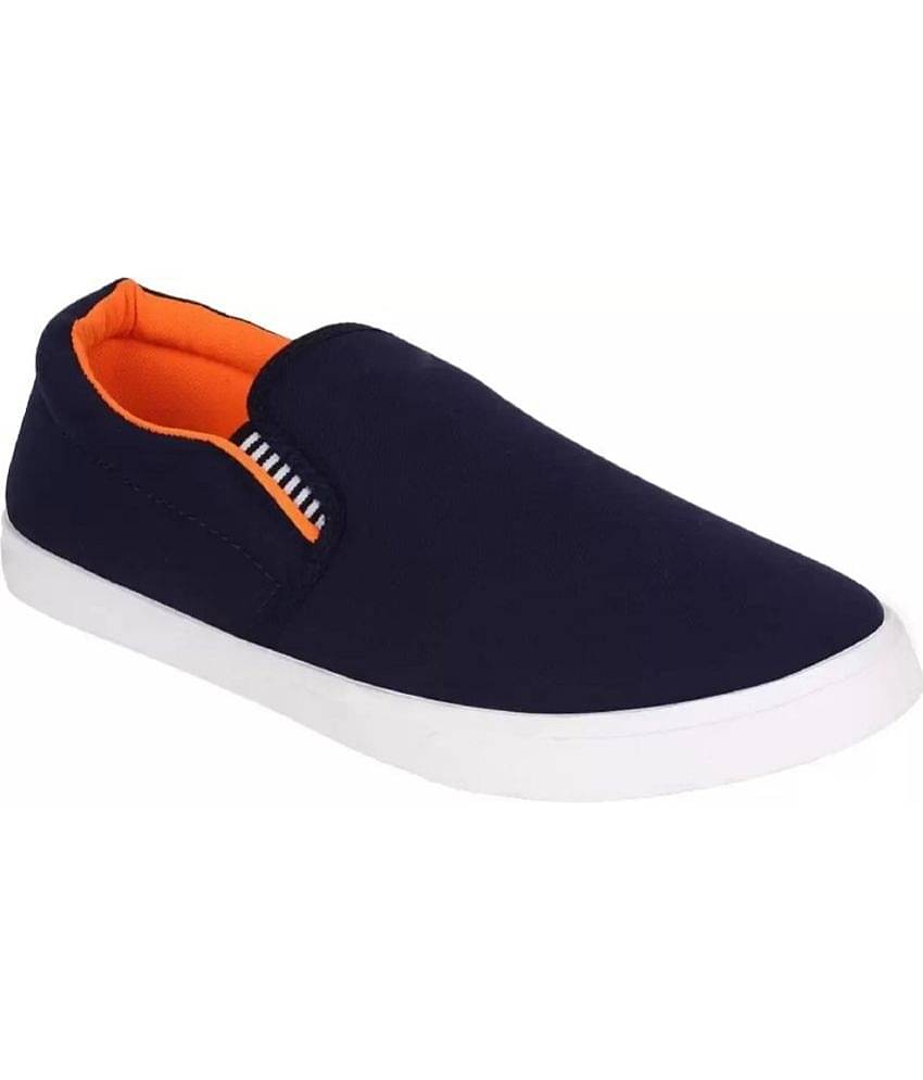 PENNEN Sports Walking Stylish Black Men's Slip-on Shoes