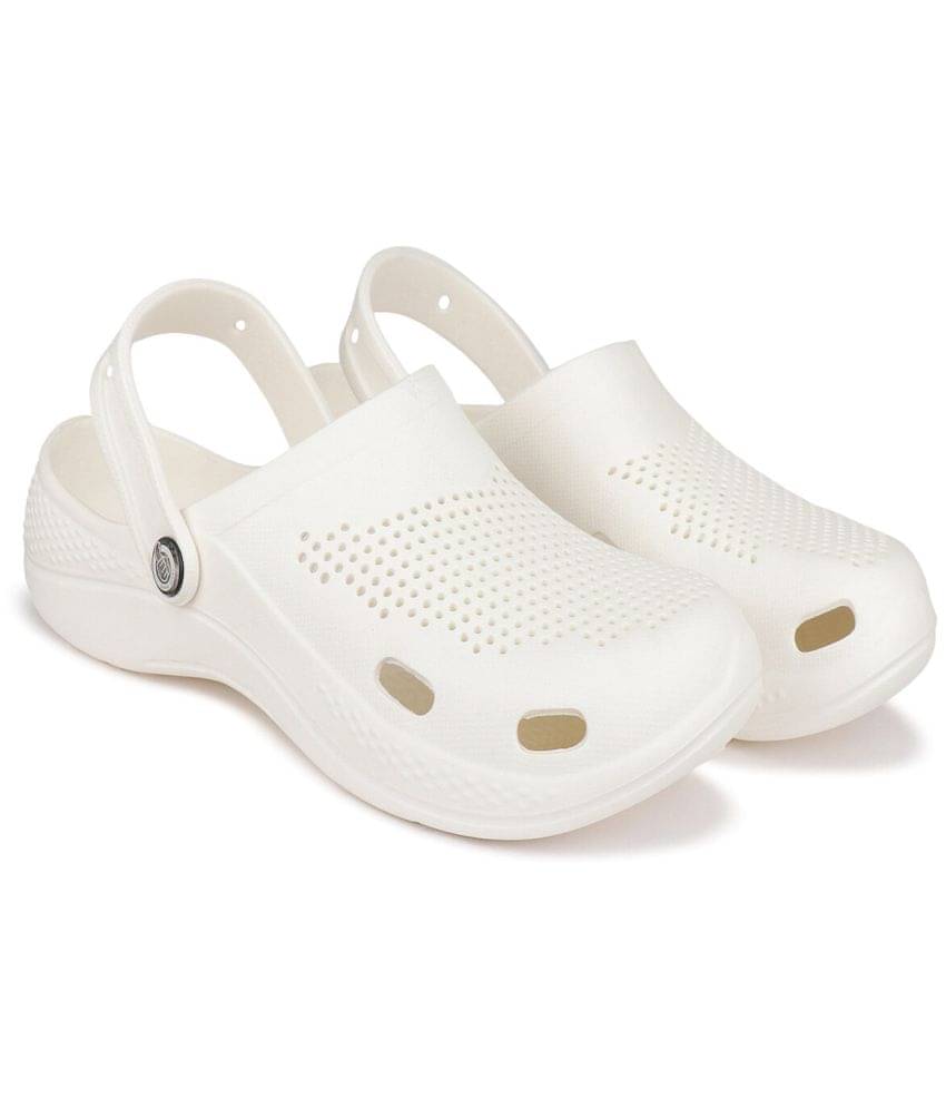 PENNEN - White Men's Clogs PENNEN - White Men's Clogs