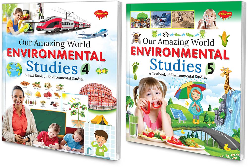 Pack of 2 Our Amazing World Environmental Studies - 4 & 5 | As Per NEP 2020 Guidelines and The NCERT Syllabus | By Sawan     			Pack of 2 Our Amazing World Environmental Studies - 4 & 5 | As Per NEP 2020 Guidelines and The NCERT Syllabus | By Sawan