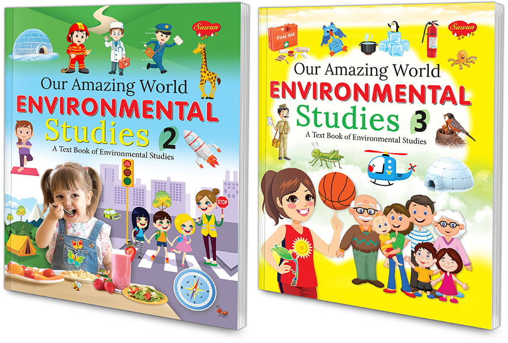     			Pack of 2 Our Amazing World Environmental Studies - 2 & 3 | As Per NEP 2020 Guidelines and The NCERT Syllabus | By Sawan