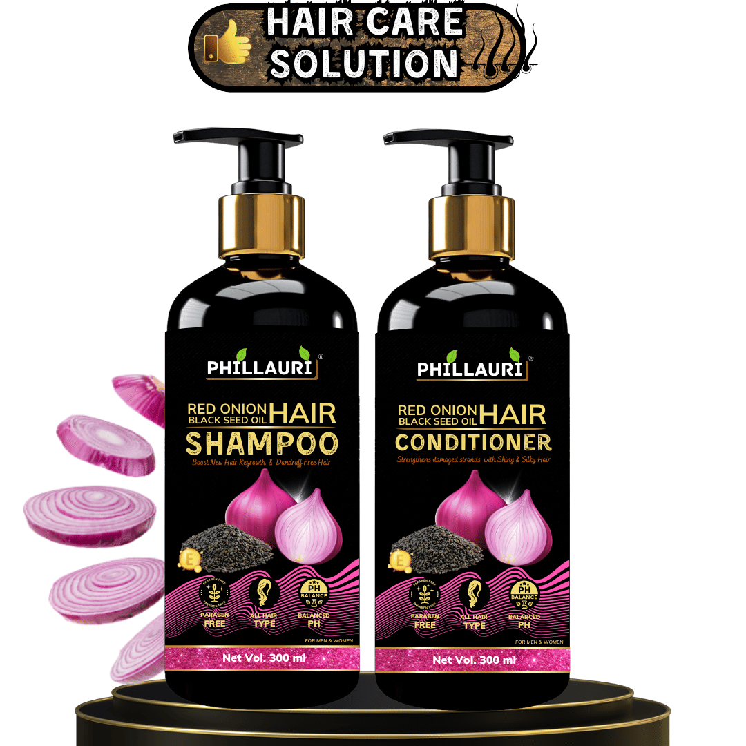     			Red Onion Black Seed Ultimate Hair Care Kit (Shampoo + Conditioner)