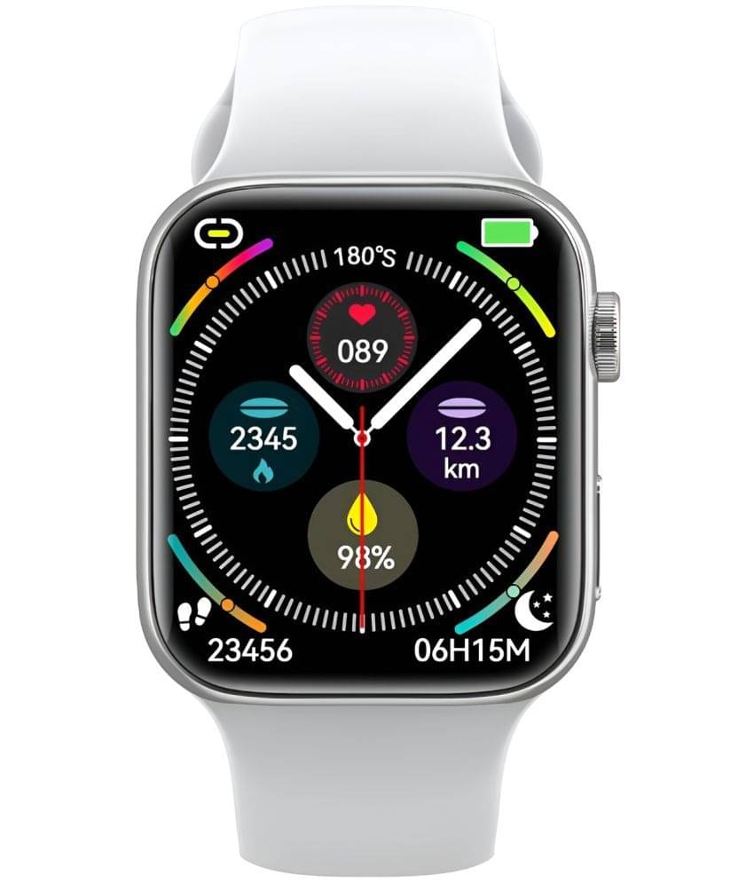 VERONIC SmartWatch with BT Calling, HD Display Grey Smart Watch VERONIC SmartWatch with BT Calling, HD Display Grey Smart Watch