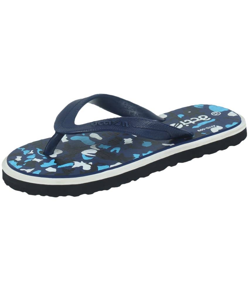 Action Blue Men's Daily Slipper
