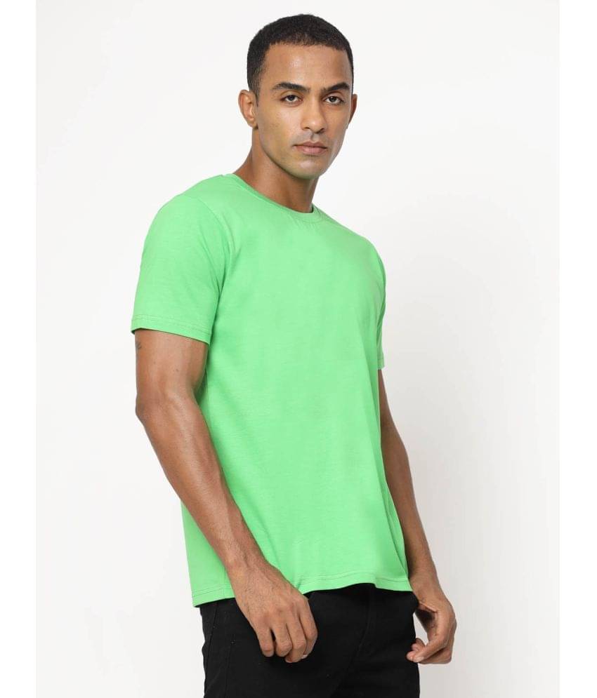 EPPE Pack of 1 Cotton Regular Fit Men's T-Shirt ( Green ) EPPE Pack of 1 Cotton Regular Fit Men's T-Shirt ( Green )