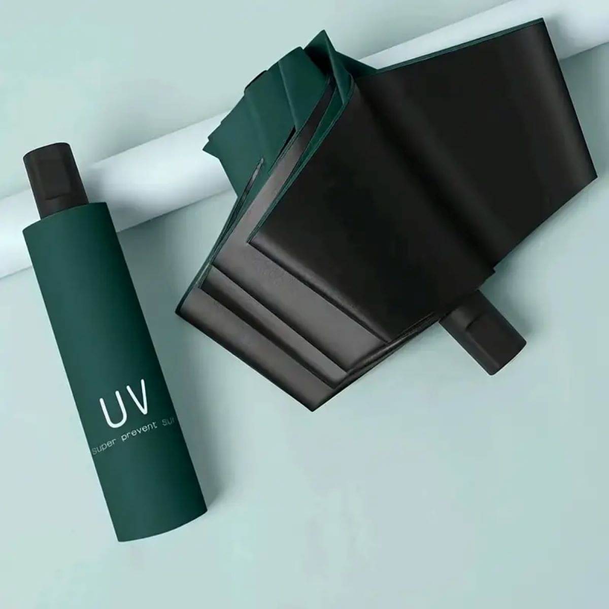     			Infispace Green Umbrella