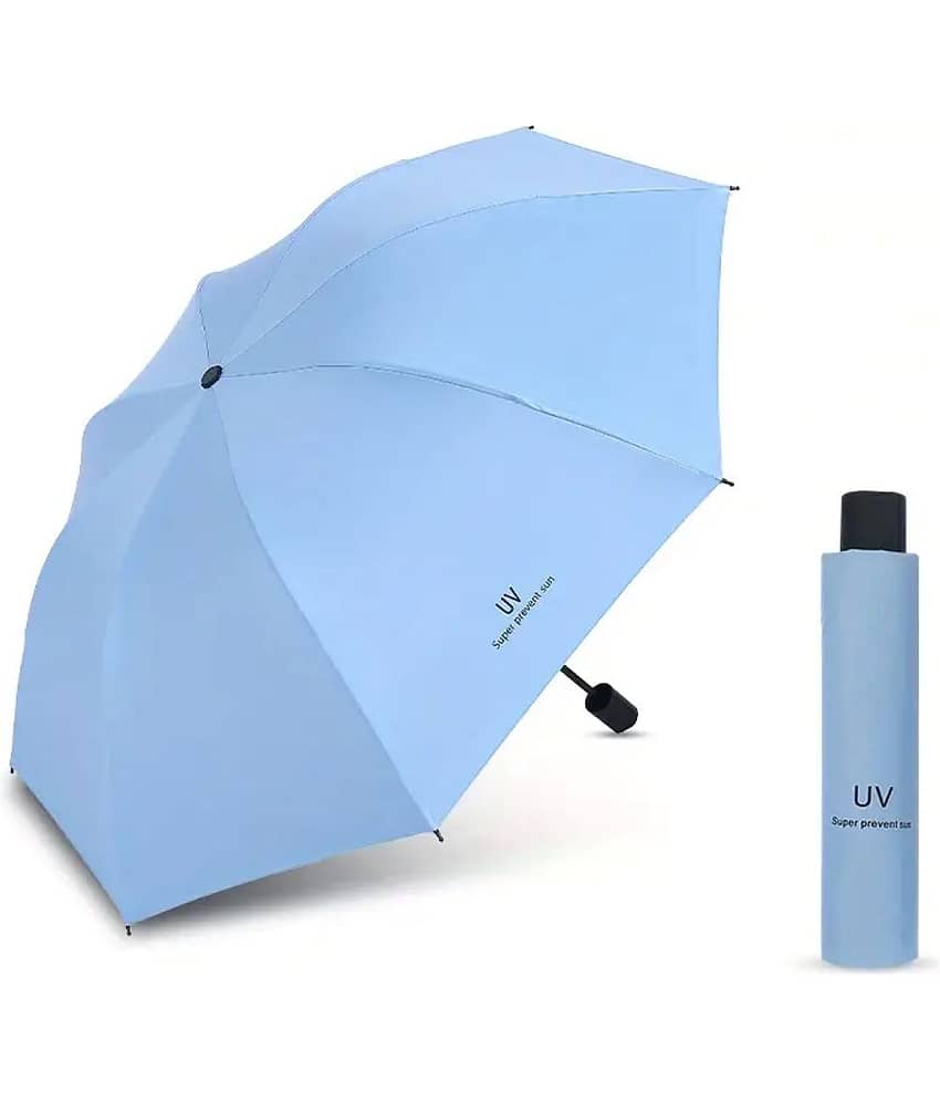 Infispace Manual Umbrella For Boys & Girls, UV-Rays Safe 23 Inch Large Size 3-Fold Umbrella,Navy Color Umberallas For Sun & Rain - Jewellery Sets | Buy online on ZillyBuy