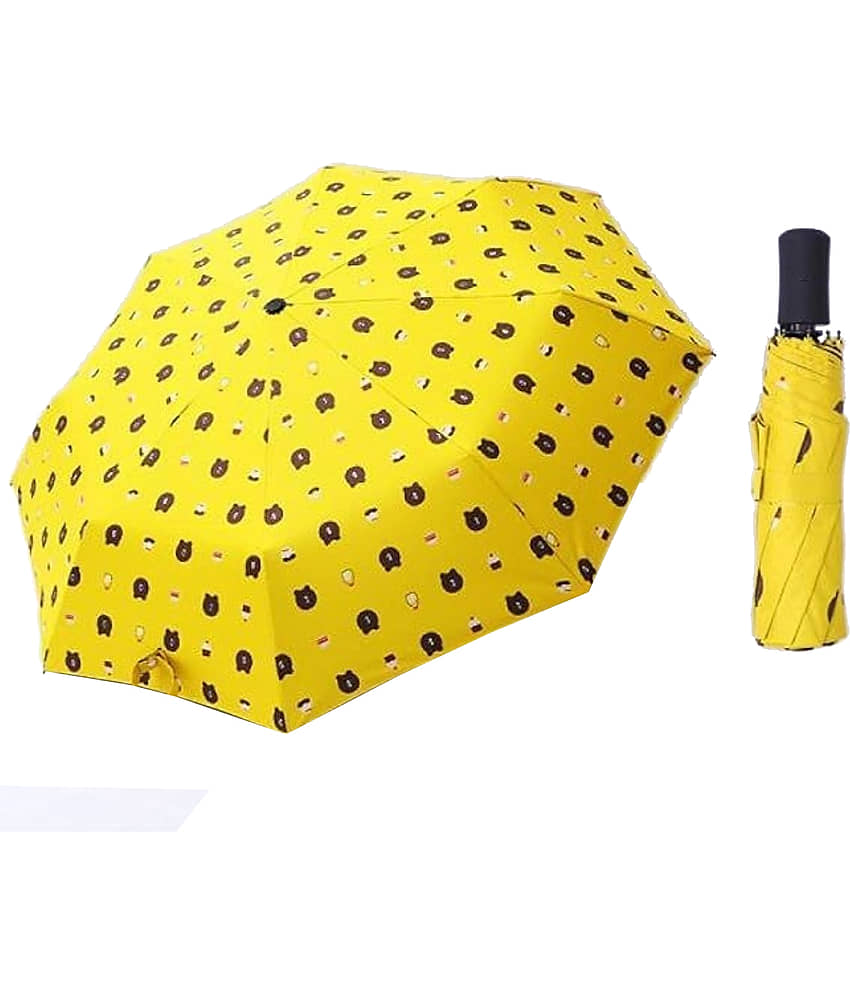 Infispace Manual Umbrella For Boys & Girls, UV-Rays Safe 23 Inch Large Size 3-Fold Bear Print Umbrella,Pink Color Umberallas For Sun & Rain - Jewellery Sets | Buy online on ZillyBuy