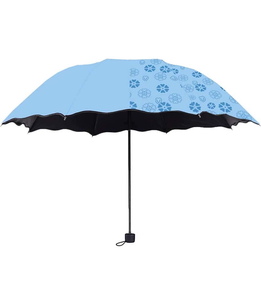 Infispace Manual Umbrella For Boys & Girls, UV-Rays Safe 23 Inch Large Size 3-Fold Color Changing Umbrella,Magenta Color Umberallas For Sun & Rain - Jewellery Sets | Buy online on ZillyBuy