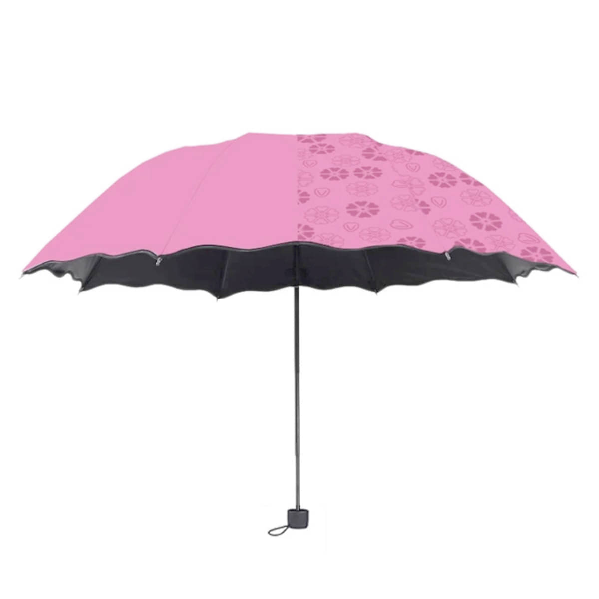     			Infispace PeachPuff 3 Fold Umbrella