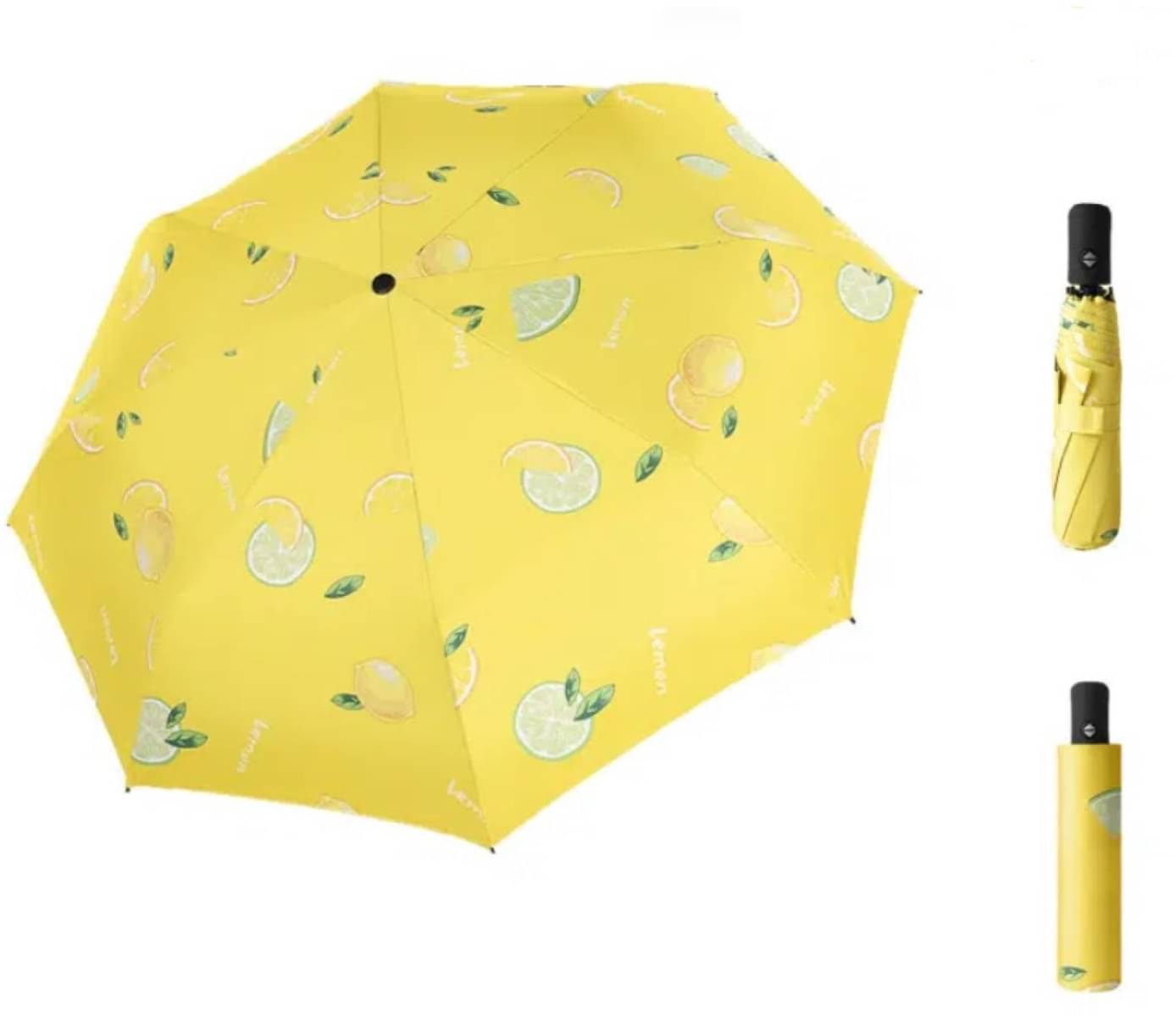     			Infispace Yellow 3 Fold Umbrella
