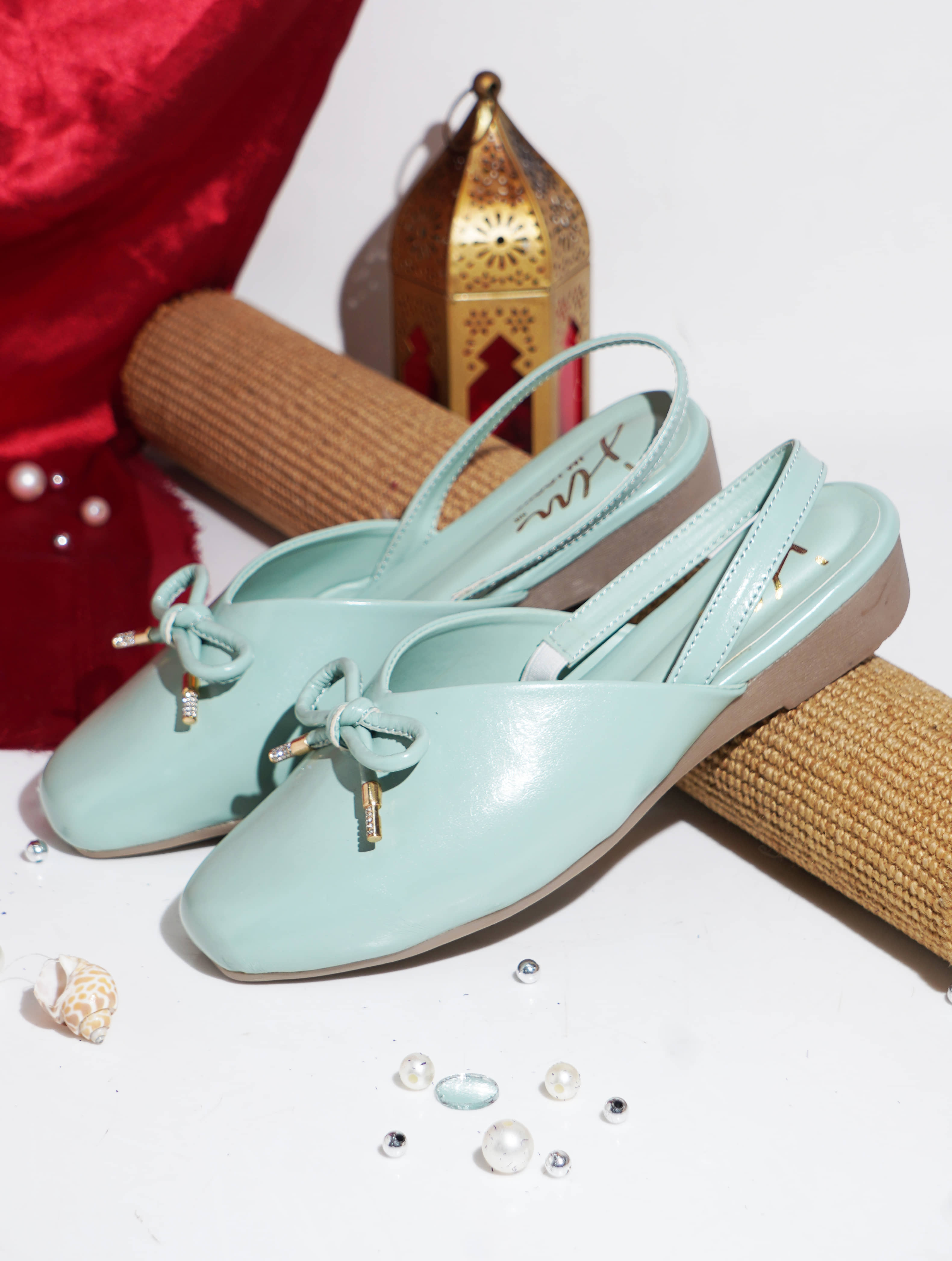 JM Looks Peach Women's Flats
