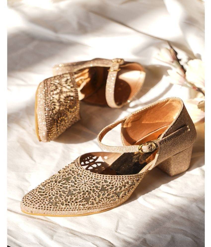 JM Looks Tan Women's Sandal Heels     			JM Looks Tan Women's Sandal Heels
