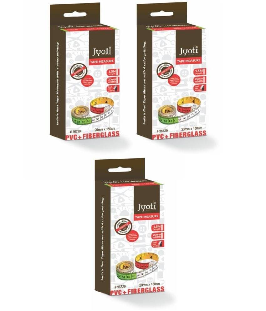     			Jyoti Measuring Tape ( Pack of 3 )