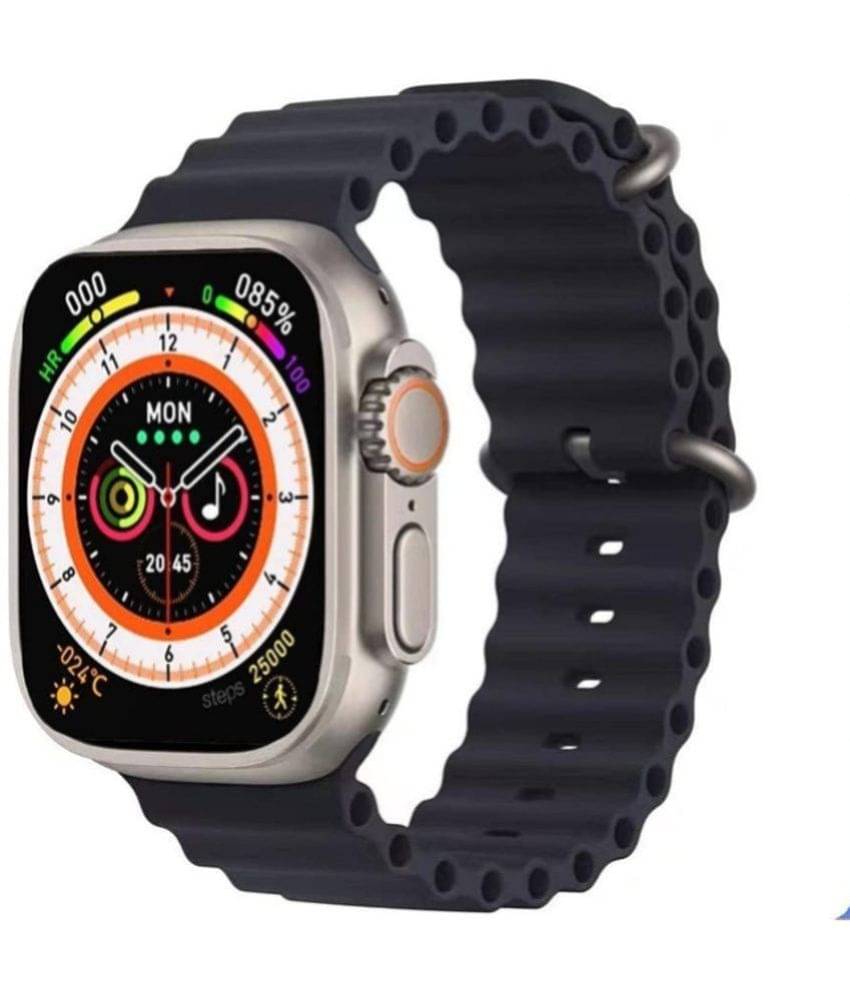     			Life Like Ultra BT Calling Touch Screen Black Smart Watch
