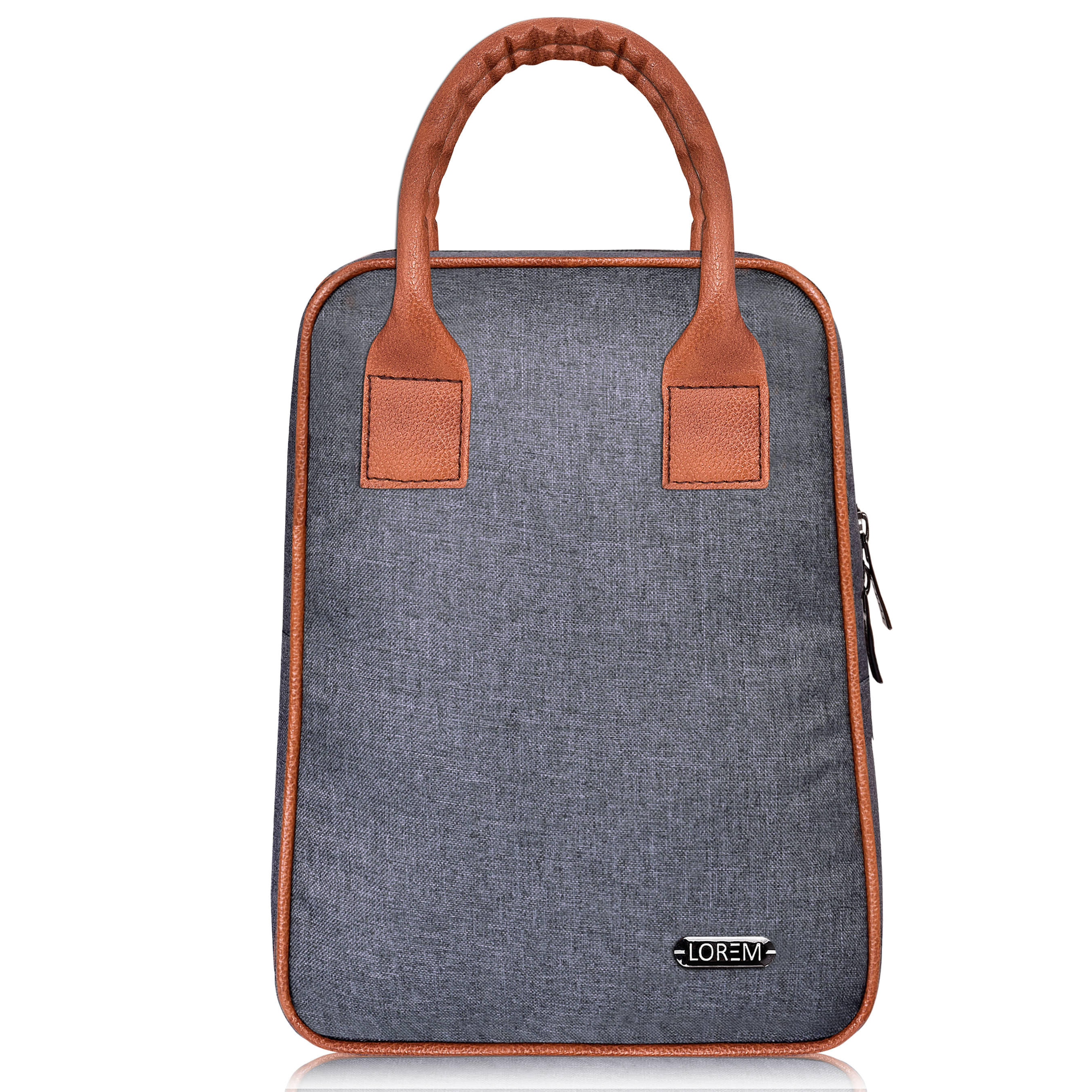 Lorem Gray Lunch Bags ( 1 Pc ) Lorem Gray Lunch Bags ( 1 Pc )
