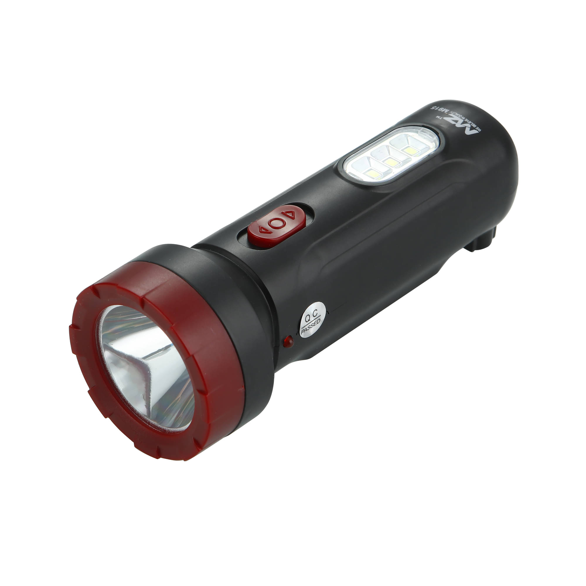     			MZ - 10W Rechargeable Flashlight Torch ( Pack of 1 )