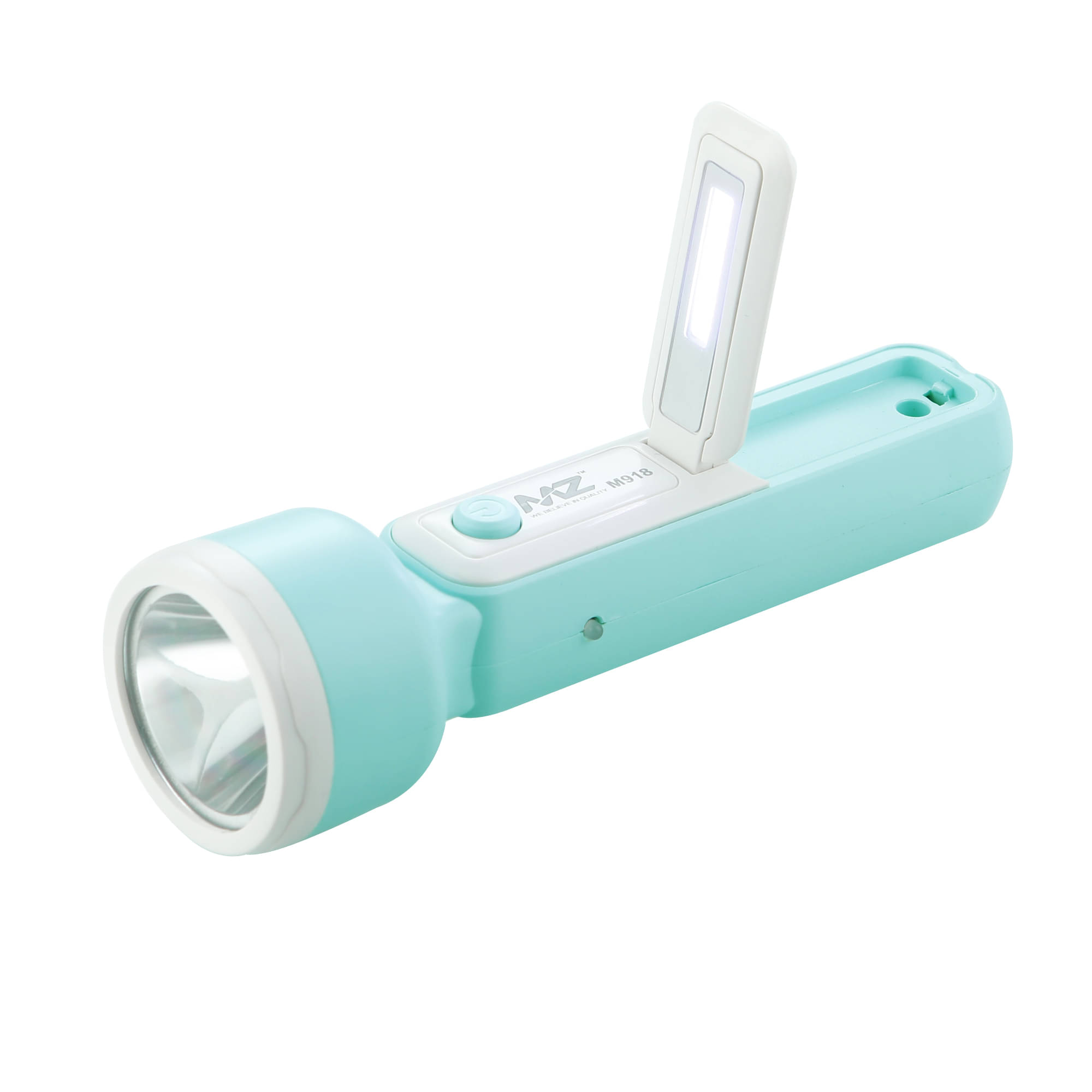     			MZ - 15W Rechargeable Flashlight Torch ( Pack of 1 )