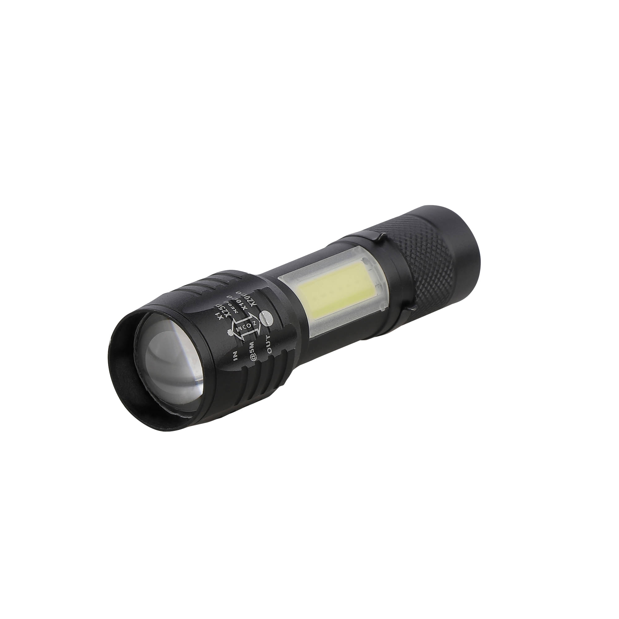     			MZ - 2W Rechargeable Flashlight Torch ( Pack of 1 )