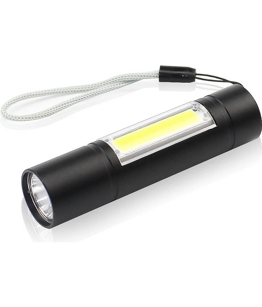 MZ - 2W Rechargeable Flashlight Torch ( Pack of 1 ) - Electricals | Buy online on ZillyBuy