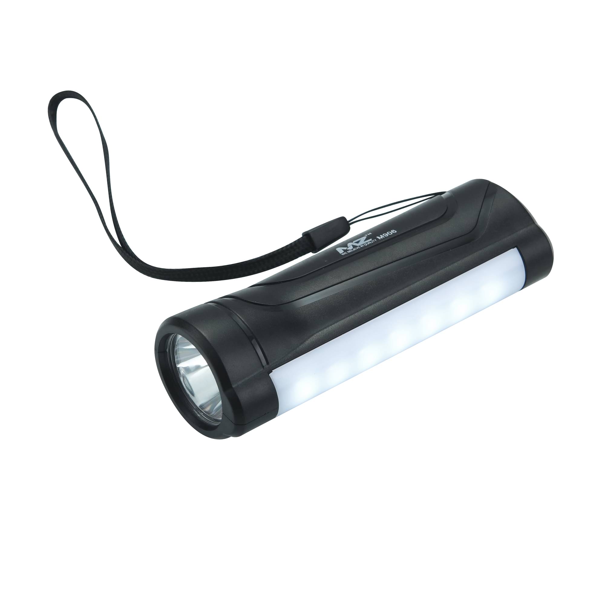 MZ - 2W Rechargeable Flashlight Torch ( Pack of 1 ) MZ - 2W Rechargeable Flashlight Torch ( Pack of 1 )