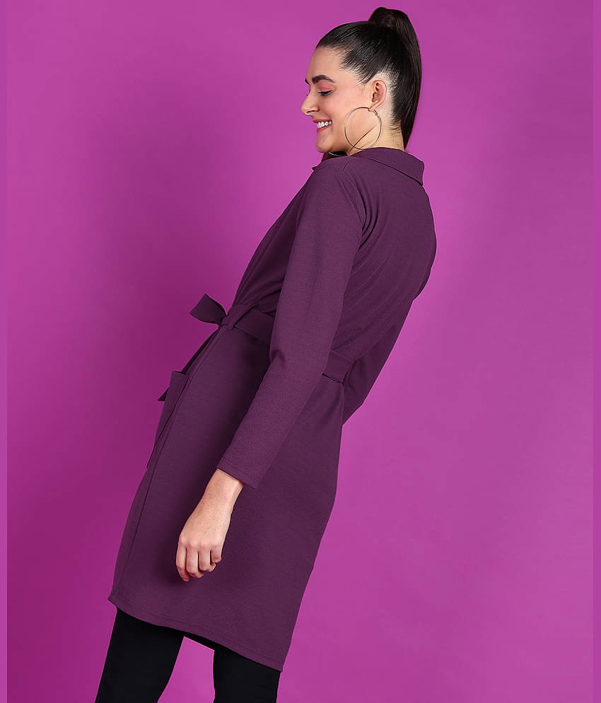 POPWINGS Polyester Blend Women's Shrugs - Black ( Single )