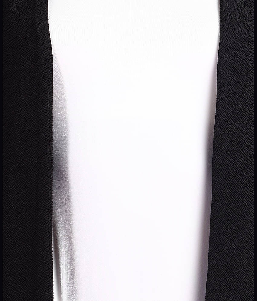 POPWINGS Polyester Blend Women's Shrugs - Black ( Single )