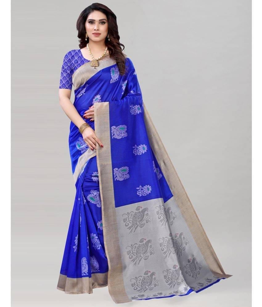Samah Georgette Printed Saree With Unstitched Blouse Piece ( Grey ) Samah Georgette Printed Saree With Unstitched Blouse Piece ( Grey )