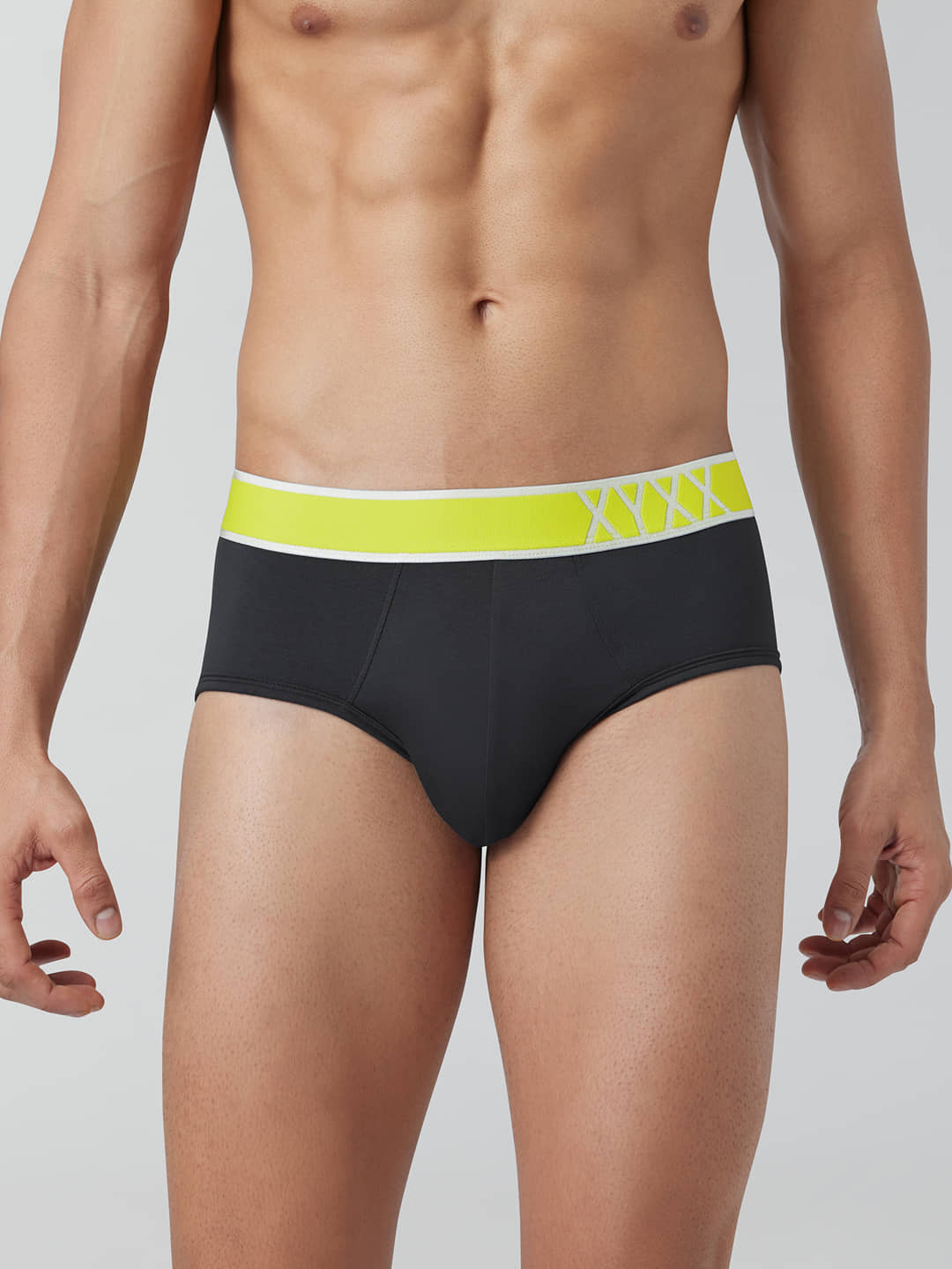 XYXX Pack of 1 Modal Briefs For Men's ( Grey )