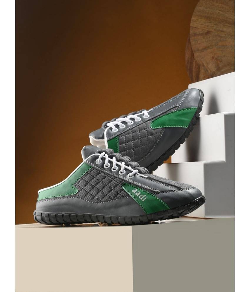 Aadi - Grey Men's Clogs Aadi - Grey Men's Clogs