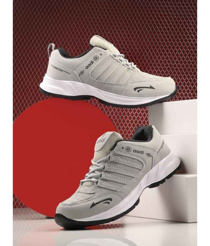 Aadi Running Shoes Grey Men's Outdoor Shoes Aadi Running Shoes Grey Men's Outdoor Shoes