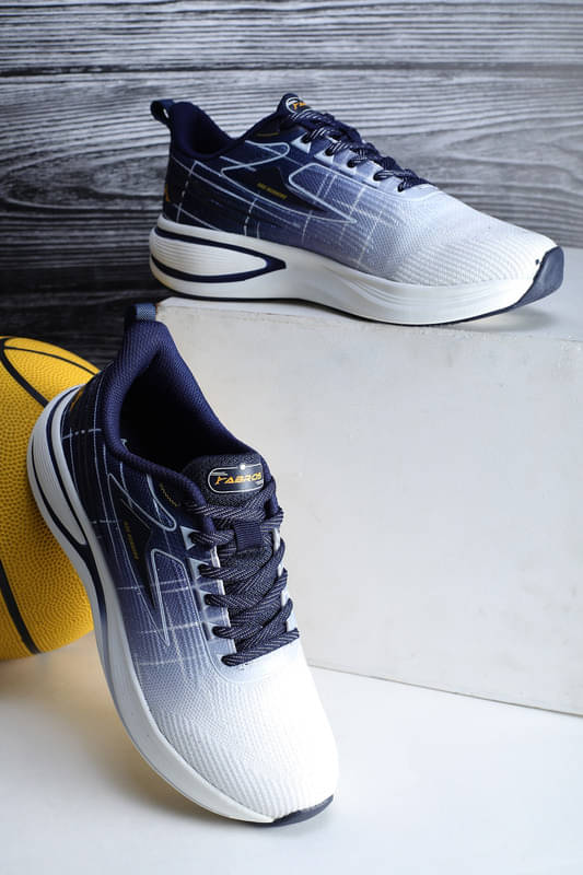     			Abros ADLOF Navy Blue Men's Sports Running Shoes