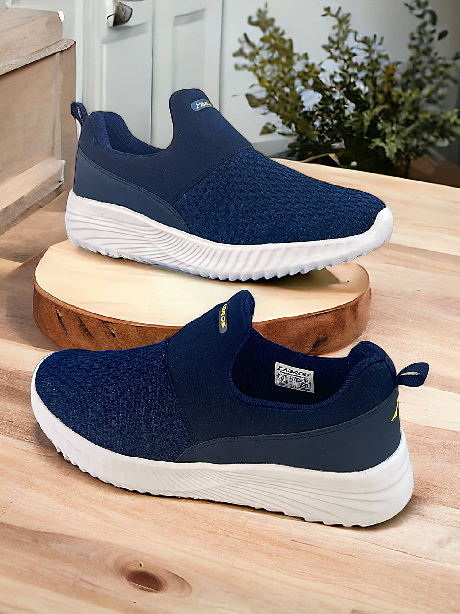     			Abros ASSG2009-GALEN Navy Men's Slip-on Shoes
