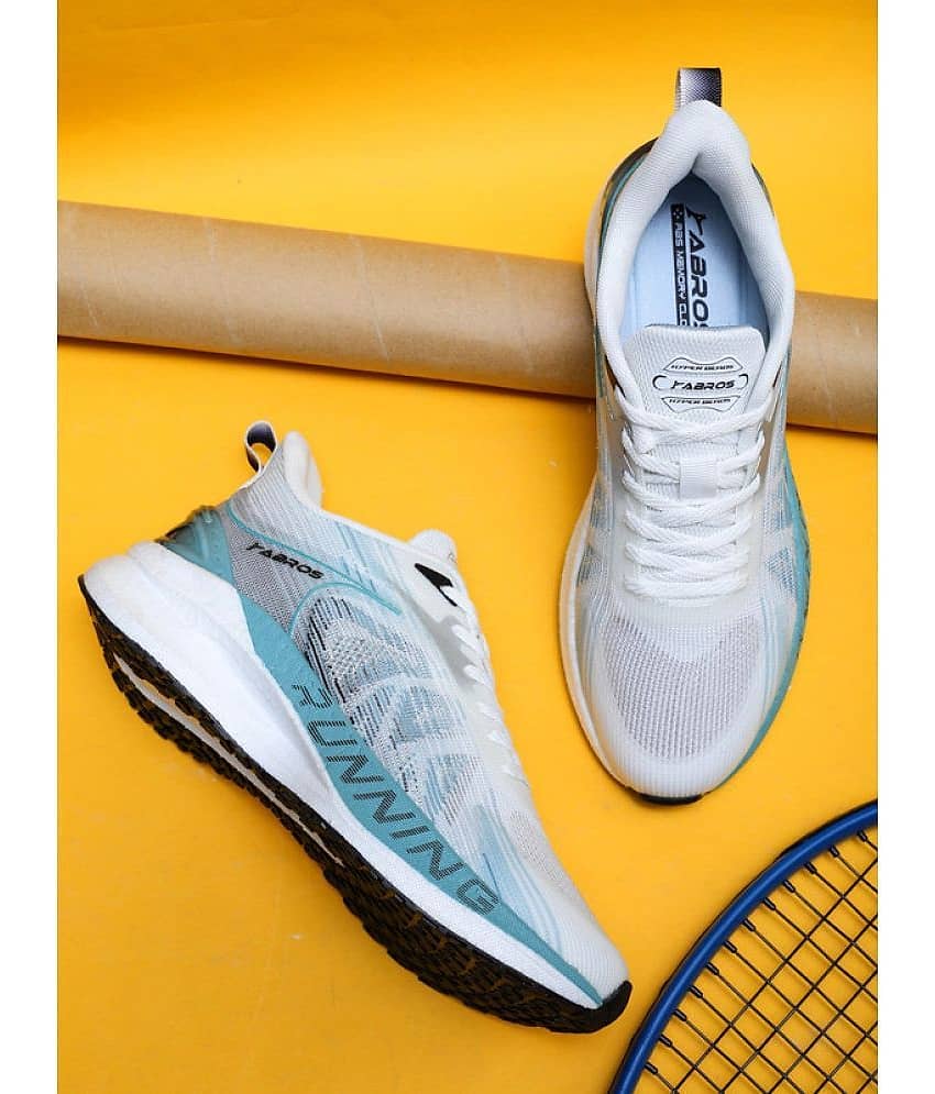 Abros DAILY Off White Men's Sports Running Shoes1