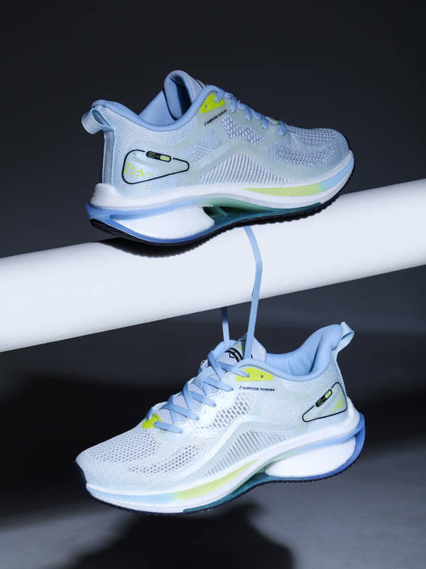 Abros POLAND White Men's Sports Running Shoes