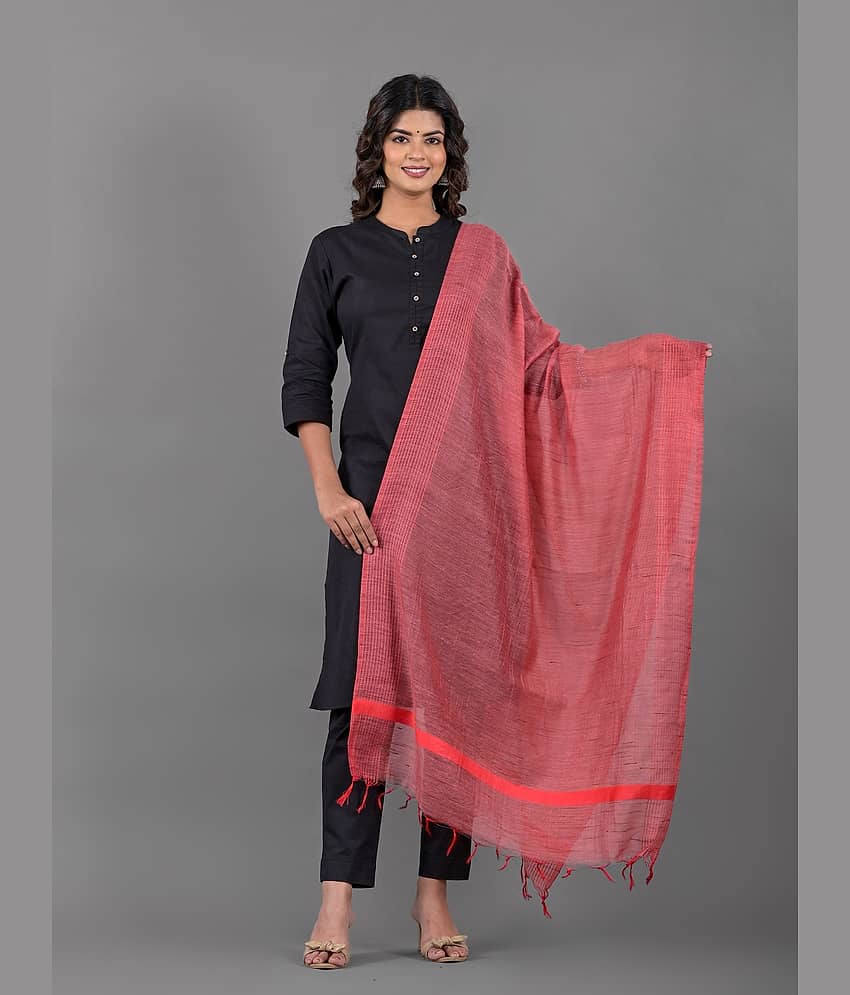 Apratim Red Cotton Women's Dupatta - ( Pack of 1 ) - Dupattas & Shawls | Buy online on ZillyBuy
