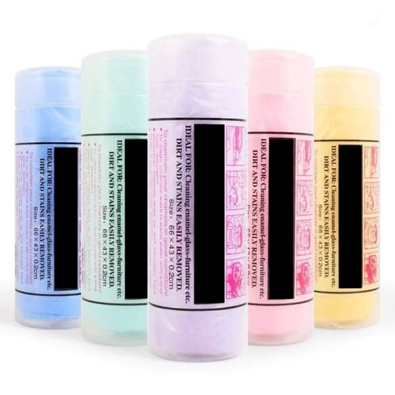Auto Hub Multicolor 800 GSM Chamois Cloth For Automobile ( Pack of 5 ) Auto Hub Multicolor 800 GSM Chamois Cloth For Automobile ( Pack of 5 )