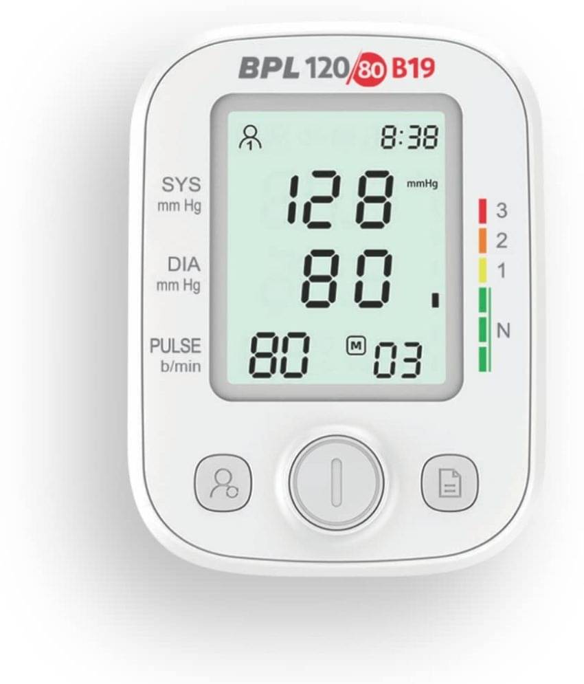 BPL Medical Technologies BPL 120/80 B19 Digital Blood Pressure Monitor BPL Medical Technologies BPL 120/80 B19 Digital Blood Pressure Monitor