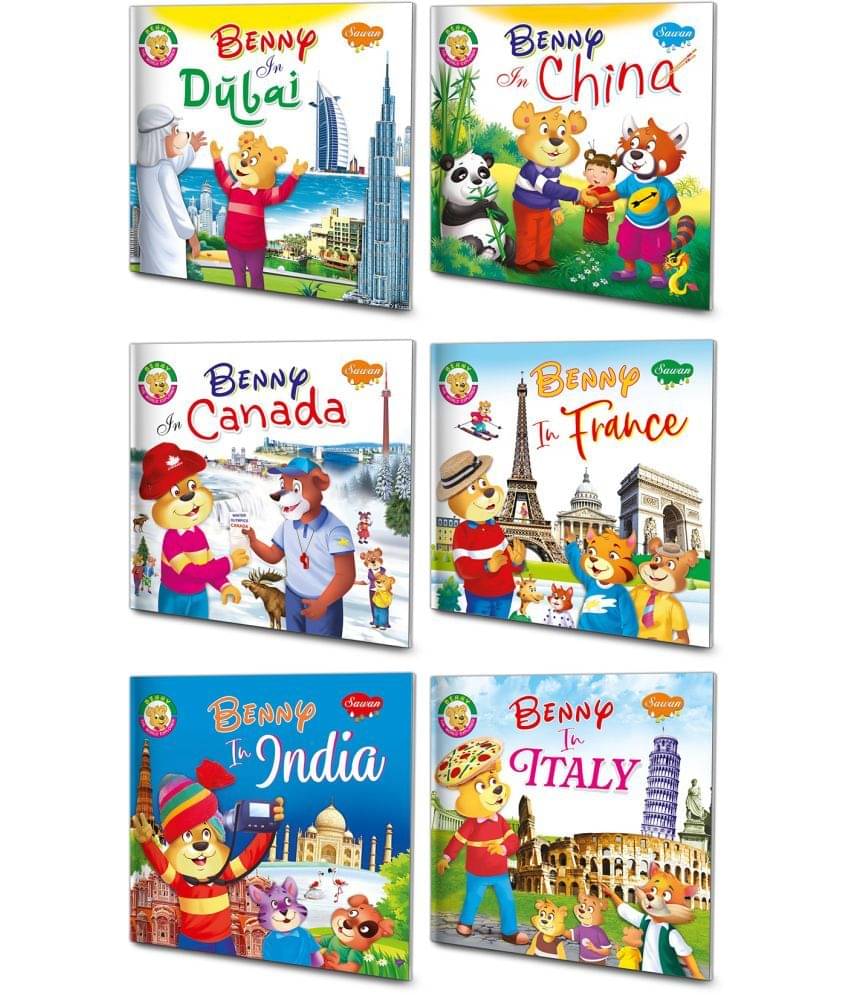     			Benny The World Explorer | Pack Of 6 Books | Vol. 1 (Paperback, Manoj Publications Editorial Board)