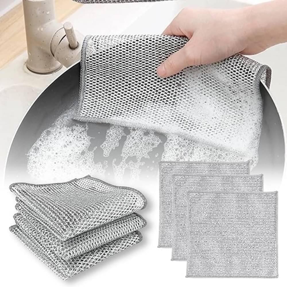 Bhavyta Wire Dishwashing Rags for Wet and Dry(3 pcs) Dishwash Bar 10 g Bhavyta Wire Dishwashing Rags for Wet and Dry(3 pcs) Dishwash Bar 10 g