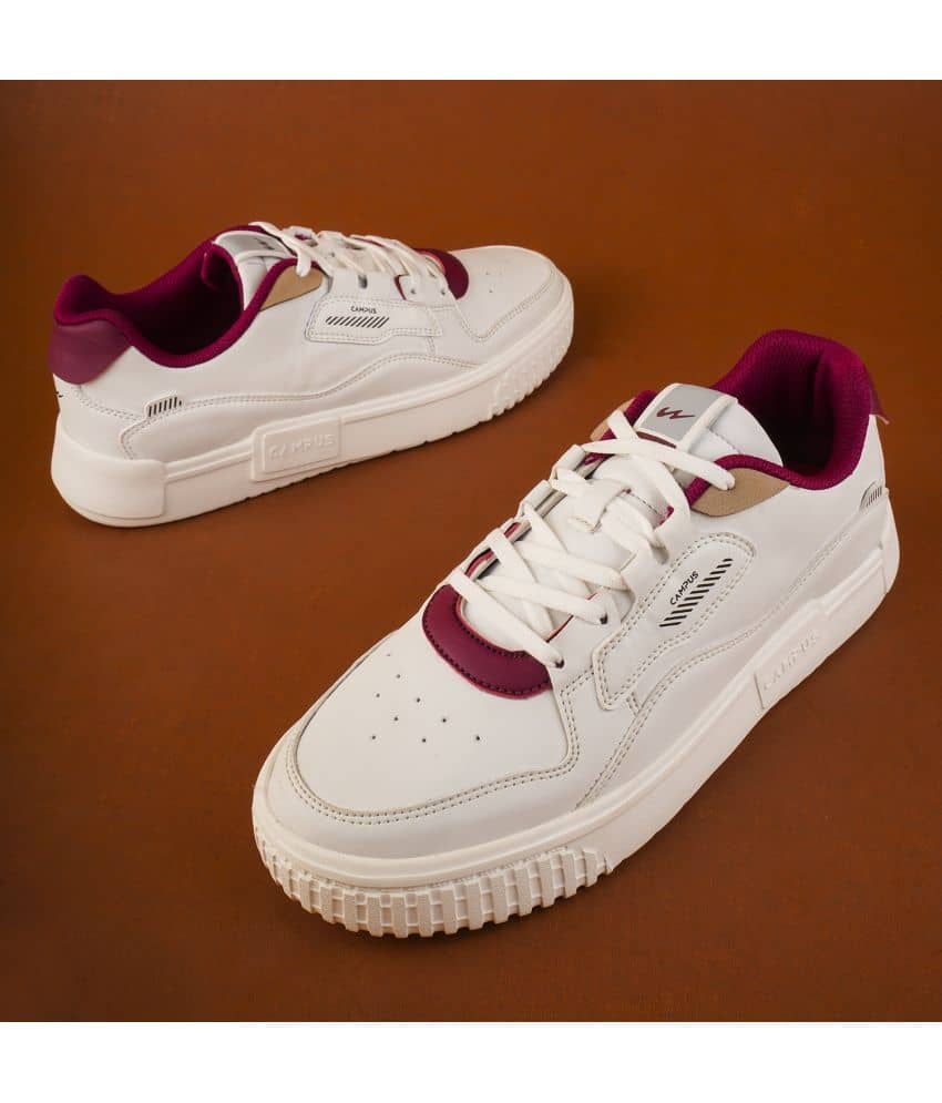 Campus OG-11 White Men's Sneakers - Casual Shoes | Buy online on ZillyBuy