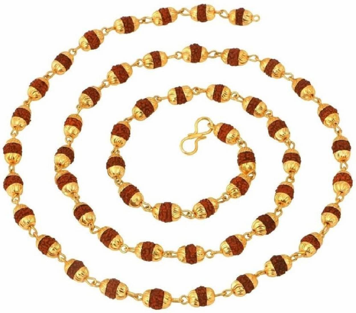    			Charms Gold Plated Alloy Chain ( Pack of 1 )