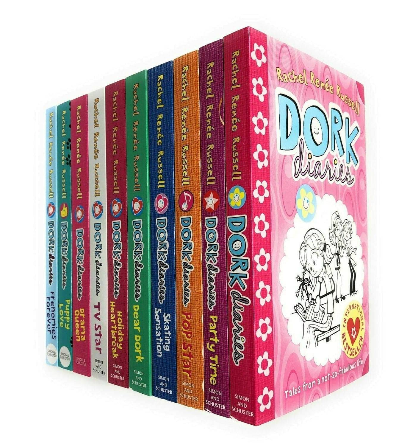     			Dork Diaries x 10 Title Slipcase Set