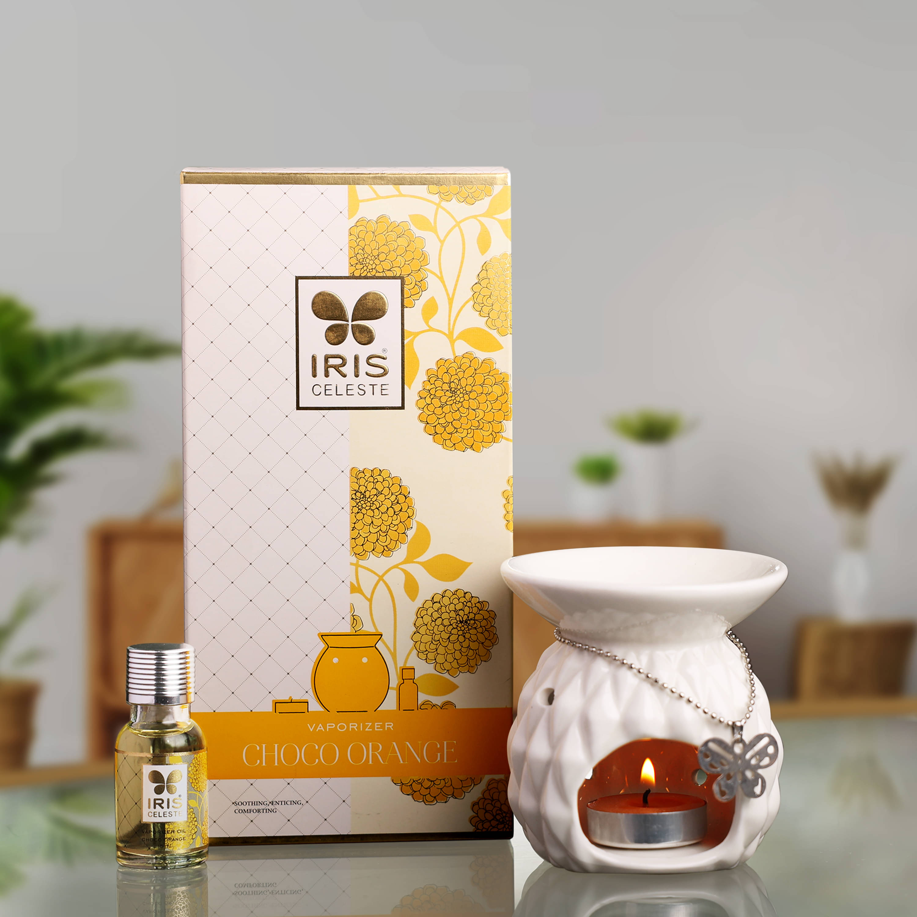     			Iris Celeste Aroma Oils & Diffusers Set - Pack of 1