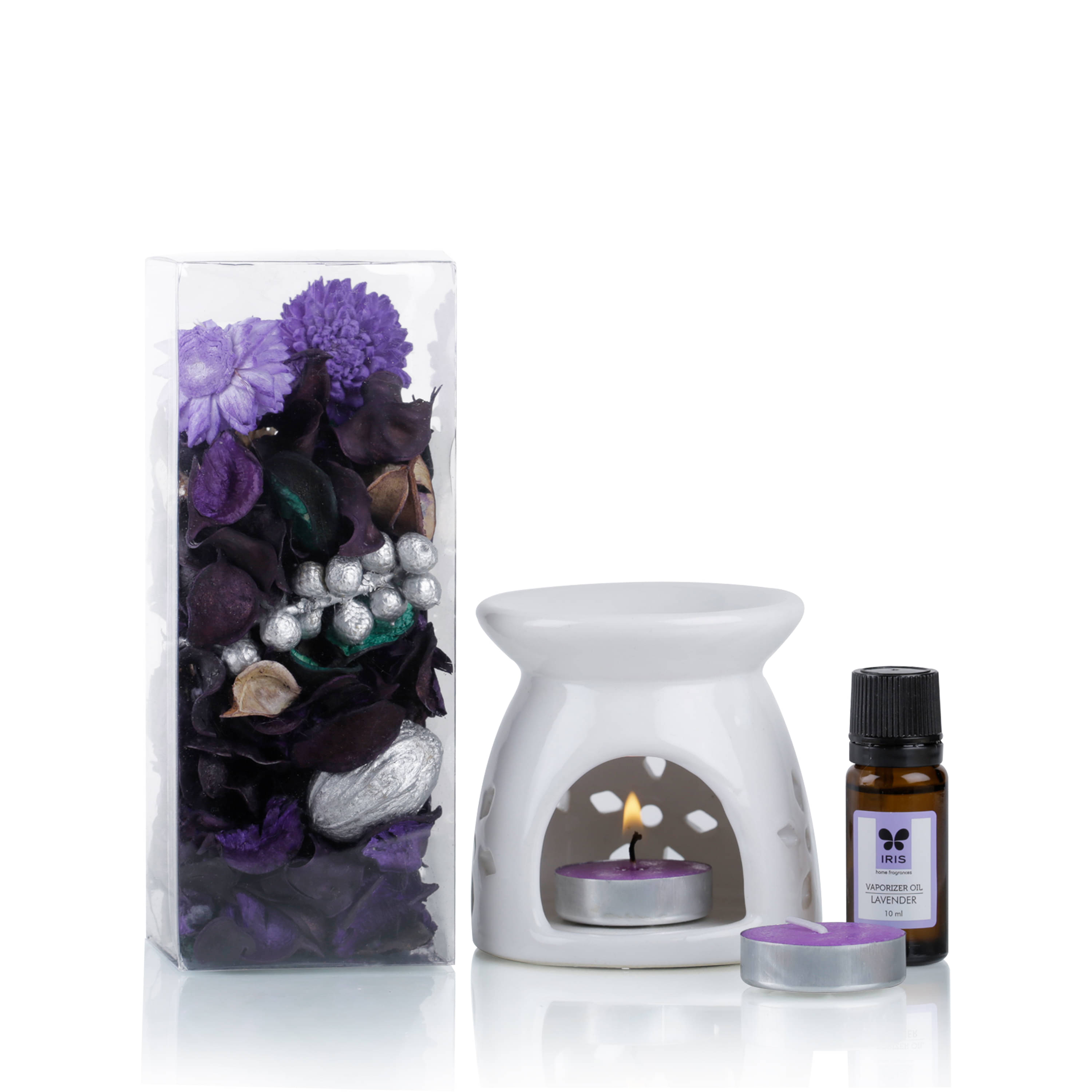 Iris Home Fragrances Aroma Oils & Diffusers Set - Pack of 1 Iris Home Fragrances Aroma Oils & Diffusers Set - Pack of 1