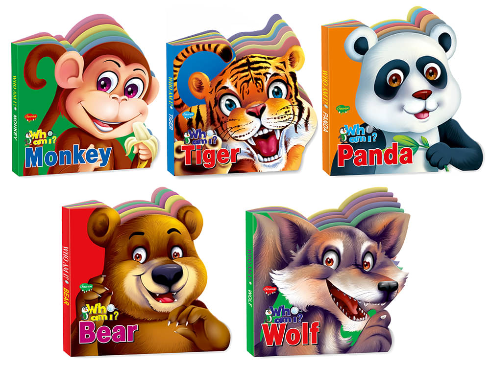     			Jungle theme return Gift for kids | Pack 5 Books