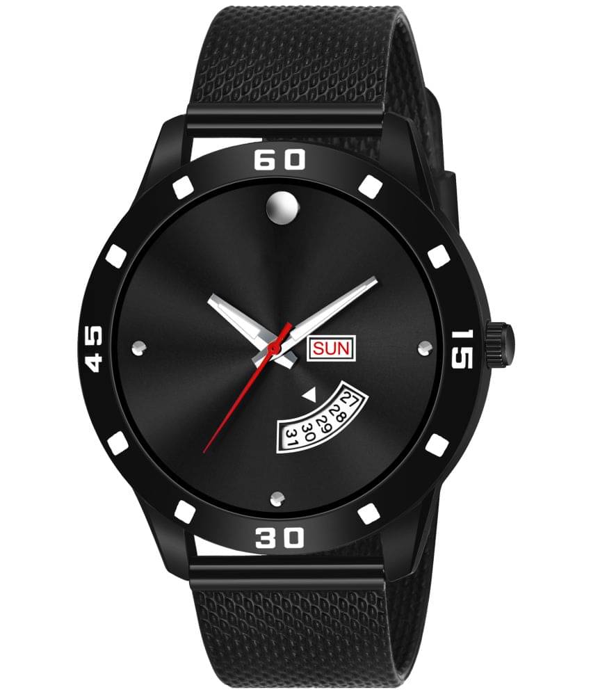     			Lorem Black Plastic Analog Men's Watch