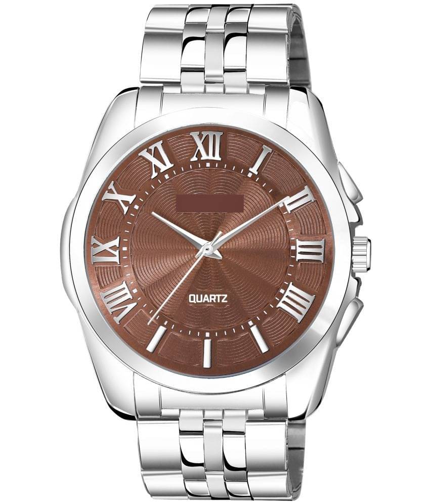     			Lorem Silver Metal Analog Men's Watch
