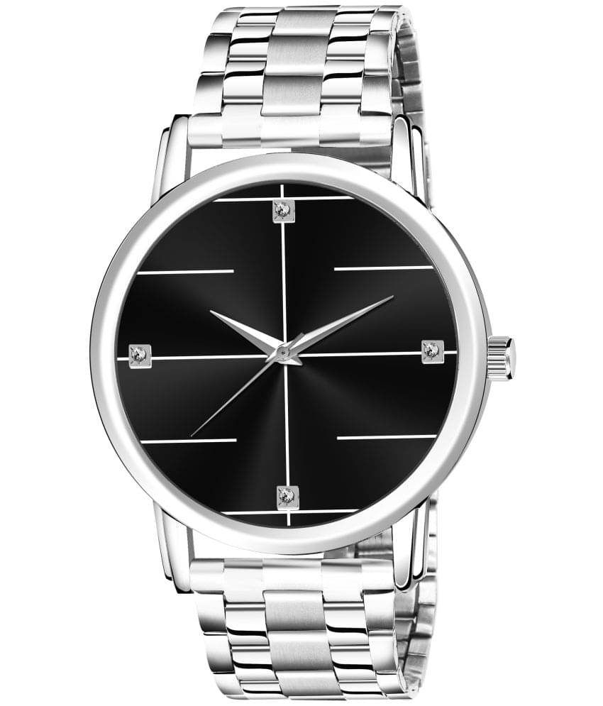     			Lorem Silver Metal Analog Men's Watch