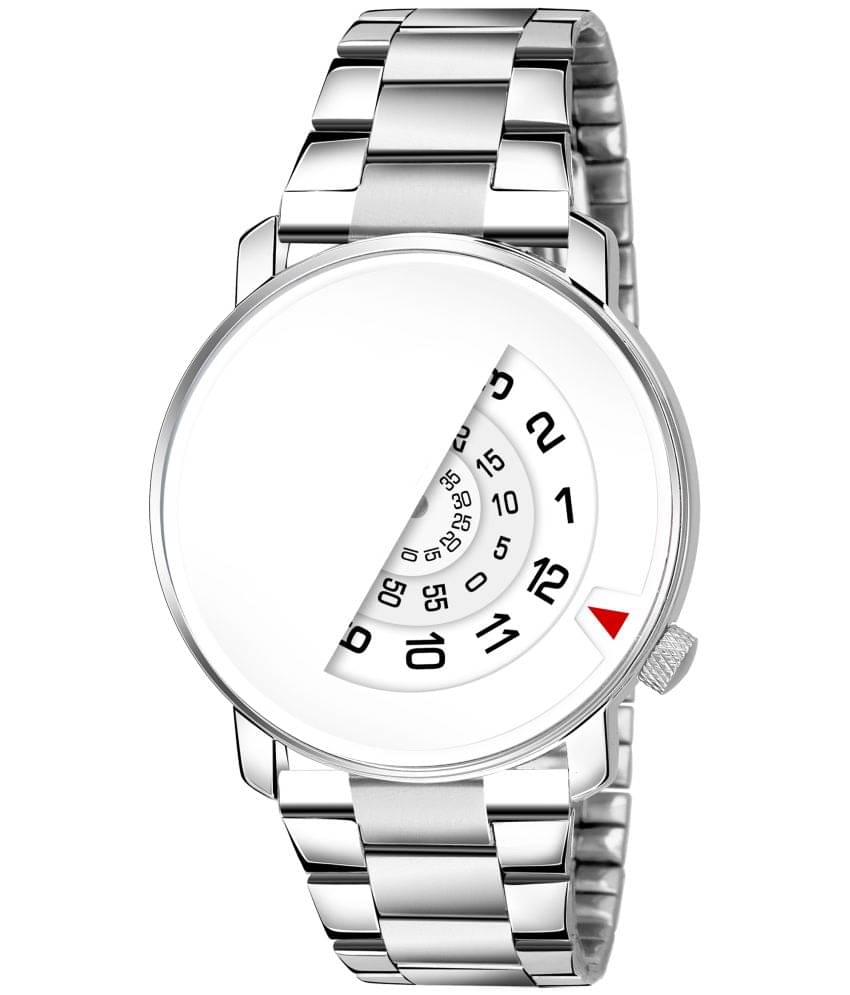     			Lorem Silver Metal Analog Men's Watch