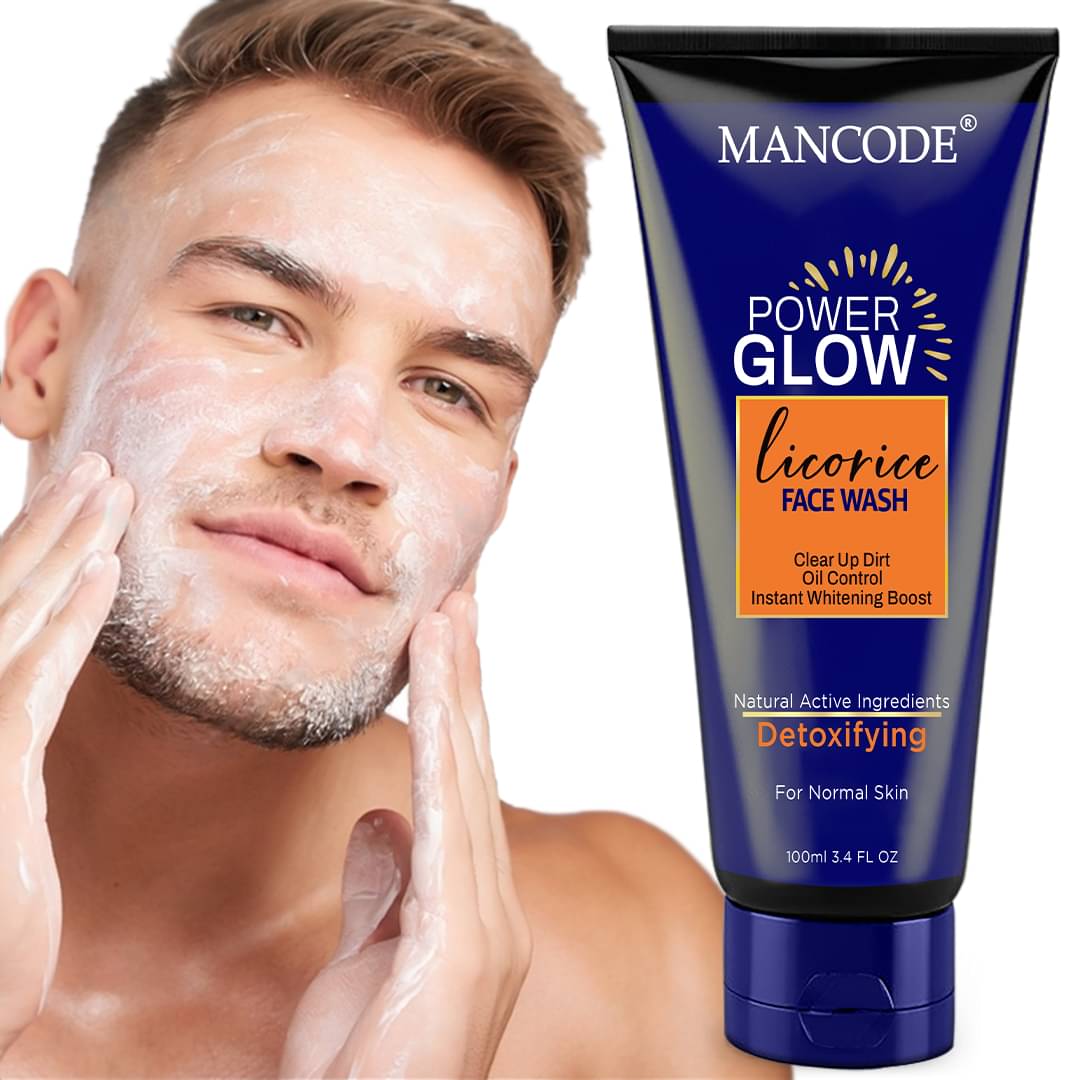 Mancode Power Glow Face Oil Control Face Wash, Suitable For all Skin Type ,100 ML (Pack of 1) Mancode Power Glow Face Oil Control Face Wash, Suitable For all Skin Type ,100 ML (Pack of 1)